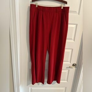 Torrid Wide Leg Pants Red Size 2X Torrid 2